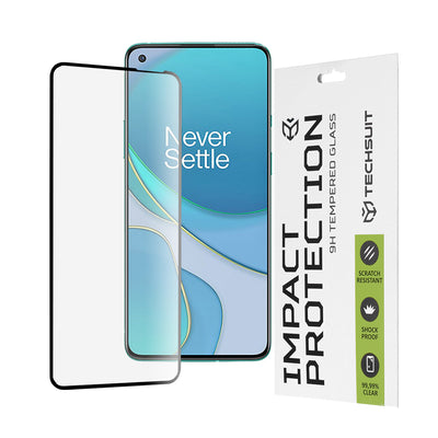 Folie de protectie pentru OnePlus 8T, Techsuit 111D Full Cover / Full Glue Glass