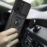 Husa pentru Xiaomi POCO F3, Techsuit CamShield Series, negru