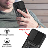 Husa pentru Xiaomi POCO F3, Techsuit CamShield Series, negru