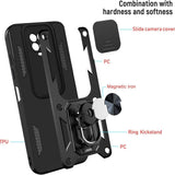 Husa pentru Xiaomi Redmi Note 9 Pro, Techsuit CamShield Series, auriu