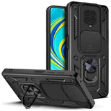 Husa pentru Xiaomi Redmi Note 9 Pro, Techsuit CamShield Series, auriu