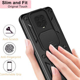 Husa pentru Xiaomi Redmi Note 9 Pro, Techsuit CamShield Series, auriu