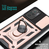 Husa pentru Xiaomi Redmi Note 10 4G, Techsuit CamShield Series, negru
