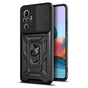 Husa pentru Xiaomi Redmi Note 10 Pro, Techsuit CamShield Series, negru