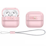 Husa casti pentru AirPods 4, ESR, Pulse Magnetic Halolock, alb