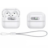 Husa casti pentru AirPods 4, ESR, Pulse Magnetic Halolock, alb