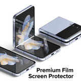 Folie de protectie pentru Samsung Galaxy Z Flip4, Ringke Dual Easy Full (2 pack)