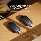 Ocoopa Hand Warmer UT4 Urban (UT3061-BK), USB-C, IP45, reglabil Heat, magnetic, cu Strap, 2x 3000mAh, Negru