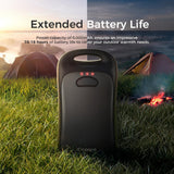 Ocoopa Hand Warmer UT4 Urban (UT3061-BK), USB-C, IP45, reglabil Heat, magnetic, cu Strap, 2x 3000mAh, Negru