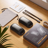 Ocoopa Hand Warmer UT4 Urban (UT3061-BK), USB-C, IP45, reglabil Heat, magnetic, cu Strap, 2x 3000mAh, Negru
