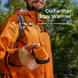 Ocoopa Hand Warmer UT4 Urban (UT3061- OG), USB-C, IP45, reglabil Heat, magnetic, cu Strap, 2x 3000mAh, Portocaliu