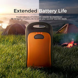 Ocoopa Hand Warmer UT4 Urban (UT3061- OG), USB-C, IP45, reglabil Heat, magnetic, cu Strap, 2x 3000mAh, Portocaliu