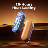 Ocoopa Hand Warmer UT2s GamerPRO (UT4103-BK), Type-C, cu Baterie externa, RGB Lights, magnetic, MagTwins, 2x 5000mAh, Negru