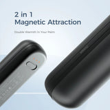 Ocoopa Hand Warmer UT2s Mini (UT2S-MINI-BK), Type-C, cu Baterie externa, magnetic Design, MagTwins, 2x 2600mAh, Negru