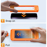 Folie de protectie pentru iPhone 15 Pro Max, Torras GlassGo Epic Privacy