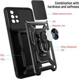 Husa pentru Samsung Galaxy A51 4G, Techsuit CamShield Series, negru