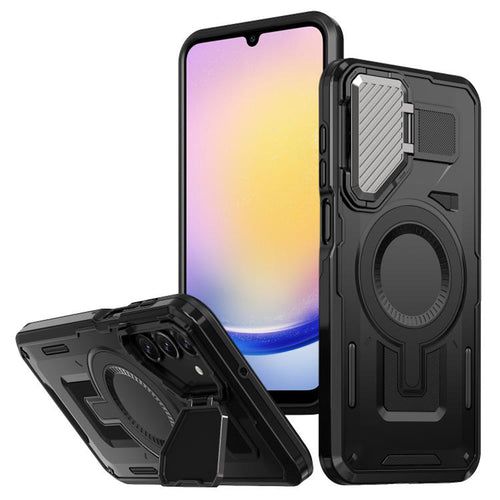 Husa pentru Samsung Galaxy A25 5G, Techsuit CamVault MagSafe, negru