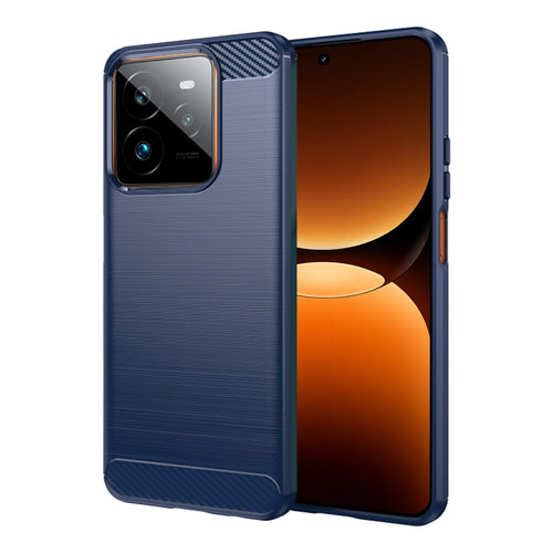 Husa pentru Realme GT 7 Pro, Techsuit Carbon Silicone, albastru