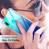 Husa pentru Huawei P Smart 2019, Techsuit Shockproof Clear Silicone, transparenta