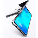 Husa pentru Huawei Mate 20 Pro, Techsuit Shockproof Clear Silicone, transparenta