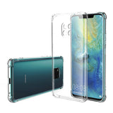 Husa pentru Huawei Mate 20 Pro, Techsuit Shockproof Clear Silicone, transparenta