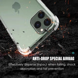 Husa pentru OnePlus 8T, Techsuit Shockproof Clear Silicone, transparenta