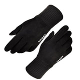 Techsuit Touchscreen Gloves Suede (ST0009), PU Leather, Plush Interior, Albastru
