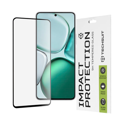 Folie de protectie pentru Honor X9c Smart, Techsuit 111D Full Cover / Full Glue Glass