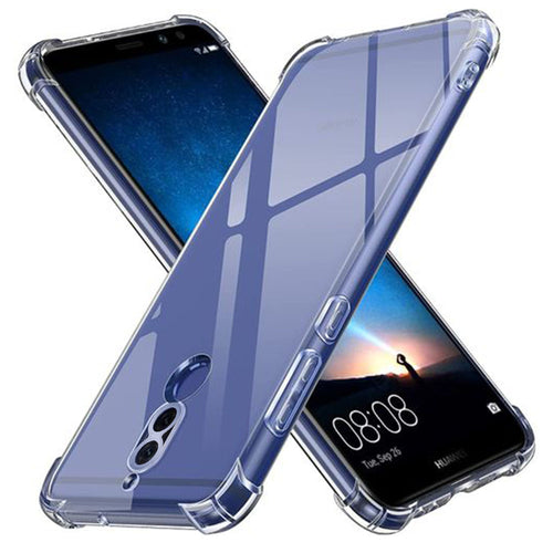 Husa pentru Huawei Mate 10 Lite, Techsuit Shockproof Clear Silicone, transparenta