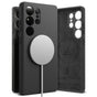 Husa pentru Samsung Galaxy S25 Ultra, Ringke Silicone Magnetic MagSafe, negru
