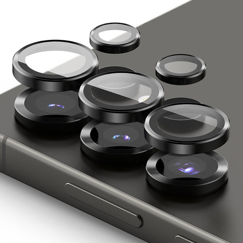 Folie de protectie pentru Samsung Galaxy S25 Ultra, Ringke Camera Lens Frame Glass (2 pack)