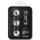 Folie de protectie pentru Samsung Galaxy S25 Ultra, Ringke Camera Lens Frame Glass (2 pack)