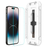 Folie de protectie pentru iPhone 14 Pro Max, Spigen (2 pack) Glas.tR EZ-FIT (AGL05202)