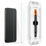 Folie de protectie pentru iPhone 14 Pro, Spigen (2 pack) Glas.tR EZ-FIT (AGL05214)