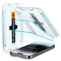 Folie de protectie pentru iPhone 14 Pro, Spigen (2 pack) Glas.tR EZ-FIT (AGL05214)