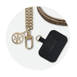 Guess 4G Chain Cbdy Strap (GUOUC4MG4EW), Eco-leather, Metal, Maro