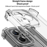Husa pentru Samsung Galaxy A56 5G, Techsuit Shockproof Clear Silicone, transparenta