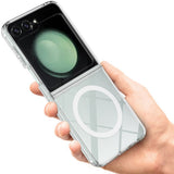 Husa pentru Samsung Galaxy Z Flip6, Techsuit MagSafe Pro, transparenta