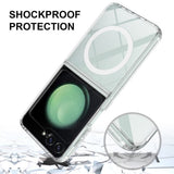 Husa pentru Samsung Galaxy Z Flip6, Techsuit MagSafe Pro, transparenta