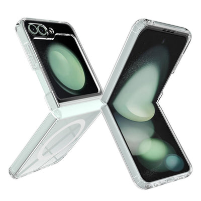 Husa pentru Samsung Galaxy Z Flip6, Techsuit MagSafe Pro, transparenta