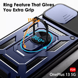Husa pentru OnePlus 13, Techsuit CamShield Series, albastru