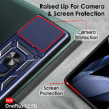 Husa pentru OnePlus 13, Techsuit CamShield Series, albastru