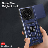 Husa pentru OnePlus 13, Techsuit CamShield Series, albastru