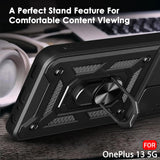 Husa pentru OnePlus 13, Techsuit CamShield Series, albastru