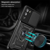 Husa pentru Motorola Moto G62 5G, Techsuit CamShield Series, negru