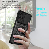 Husa pentru Xiaomi Redmi 10, Techsuit CamShield Series, negru