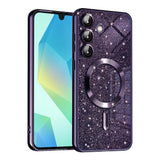 Husa pentru Samsung Galaxy A16 4G, Techsuit Lux Glitter MagSafe, albastru