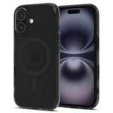 Husa pentru iPhone 16, Spigen Ultra Hybrid T MagSafe (ACS09074), cenusiu