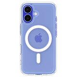 Husa pentru iPhone 16, Spigen Ultra Hybrid T MagSafe (ACS09073), alb