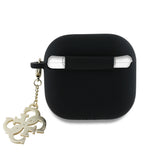 Husa casti pentru AirPods 4, Guess Silicone W 4g Charm Gua4lecg4k, negru